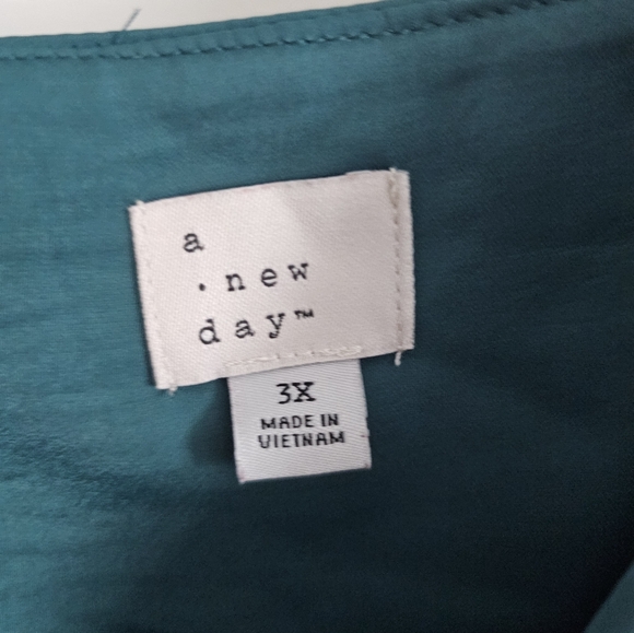 Green Slip Tank Dress – A New Day 3x - Picture 5 of 6